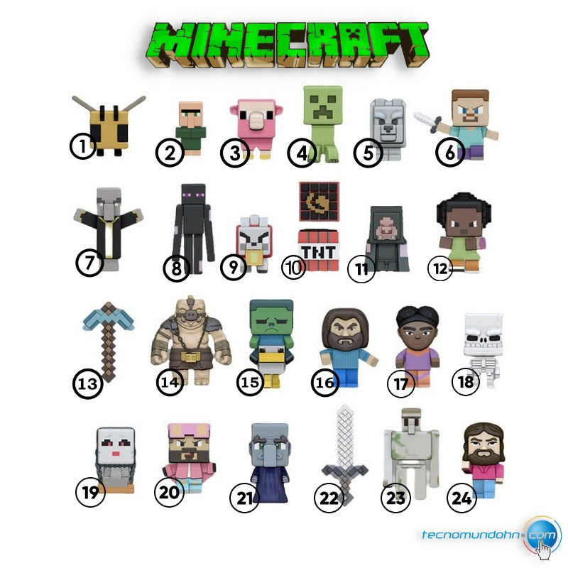 Figuras De Minecraft
