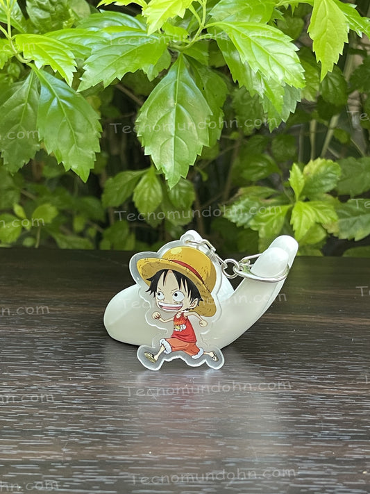 Llavero Acrílico Luffy One Piece