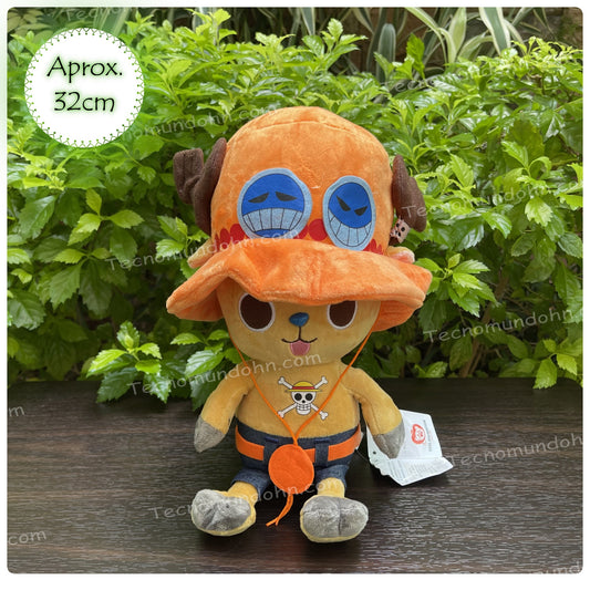 Peluche Chopper cosplay Ace 32cm  | One piece