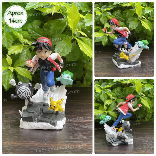 Figura Ash Ketchum | Pokémon 14cm