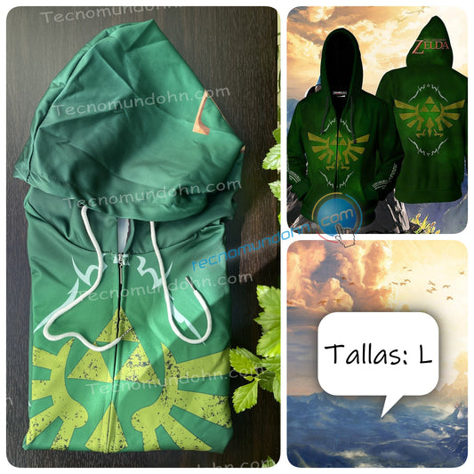 Sudadera con capucha Zelda