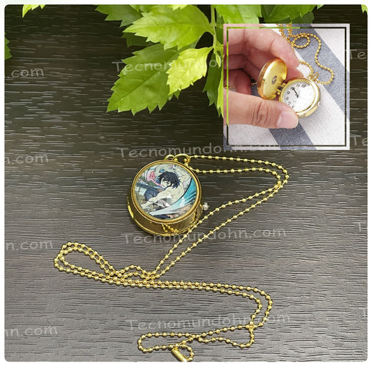 Collar Reloj Giratorio Inosuke | Demon Slayer