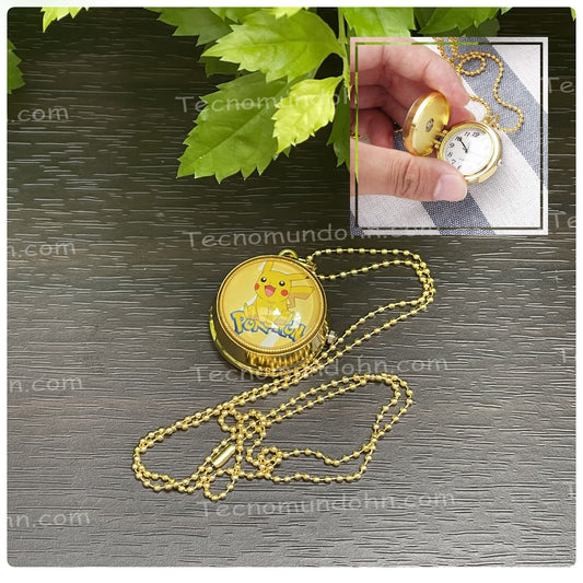 Collar Reloj Giratorio Pokémon