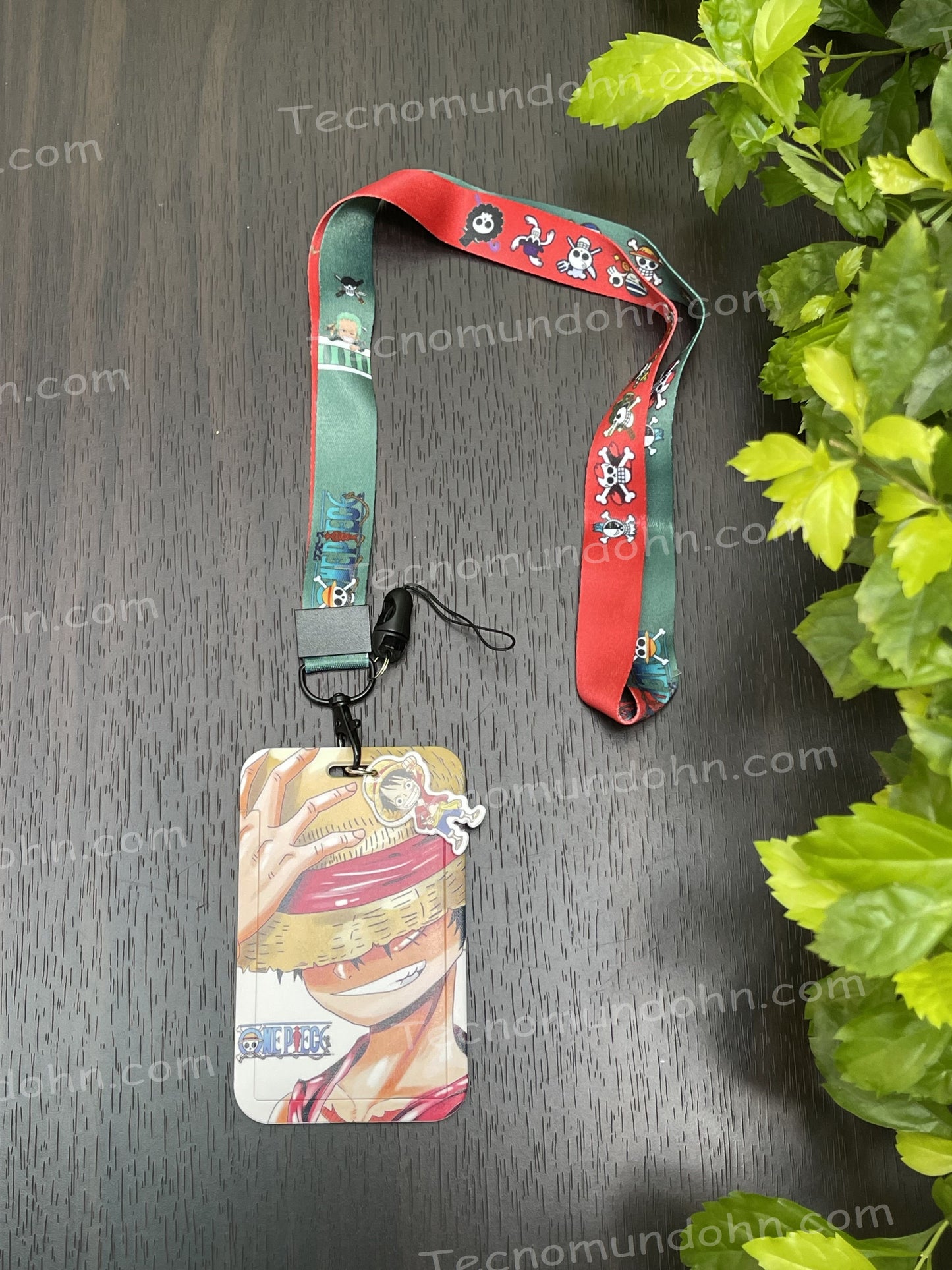 Lanyard + portacarnet Luffy  | One piece