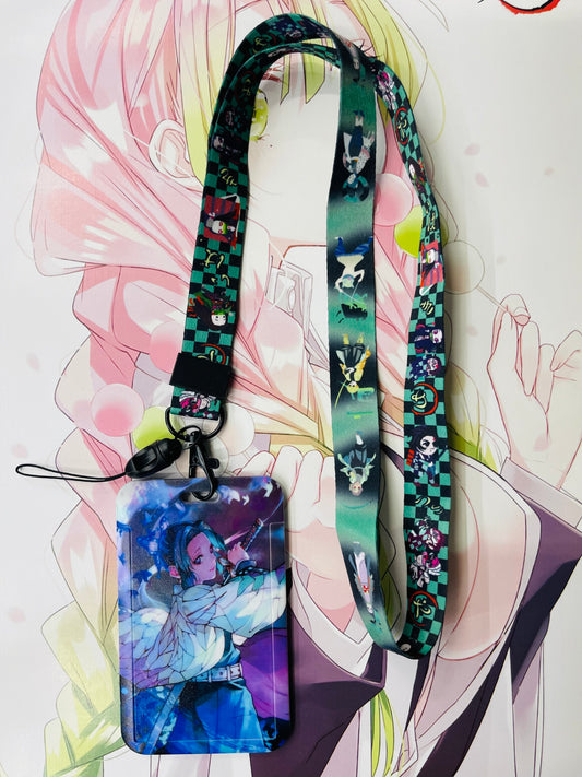 Lanyard  + portacarnet Shinobu