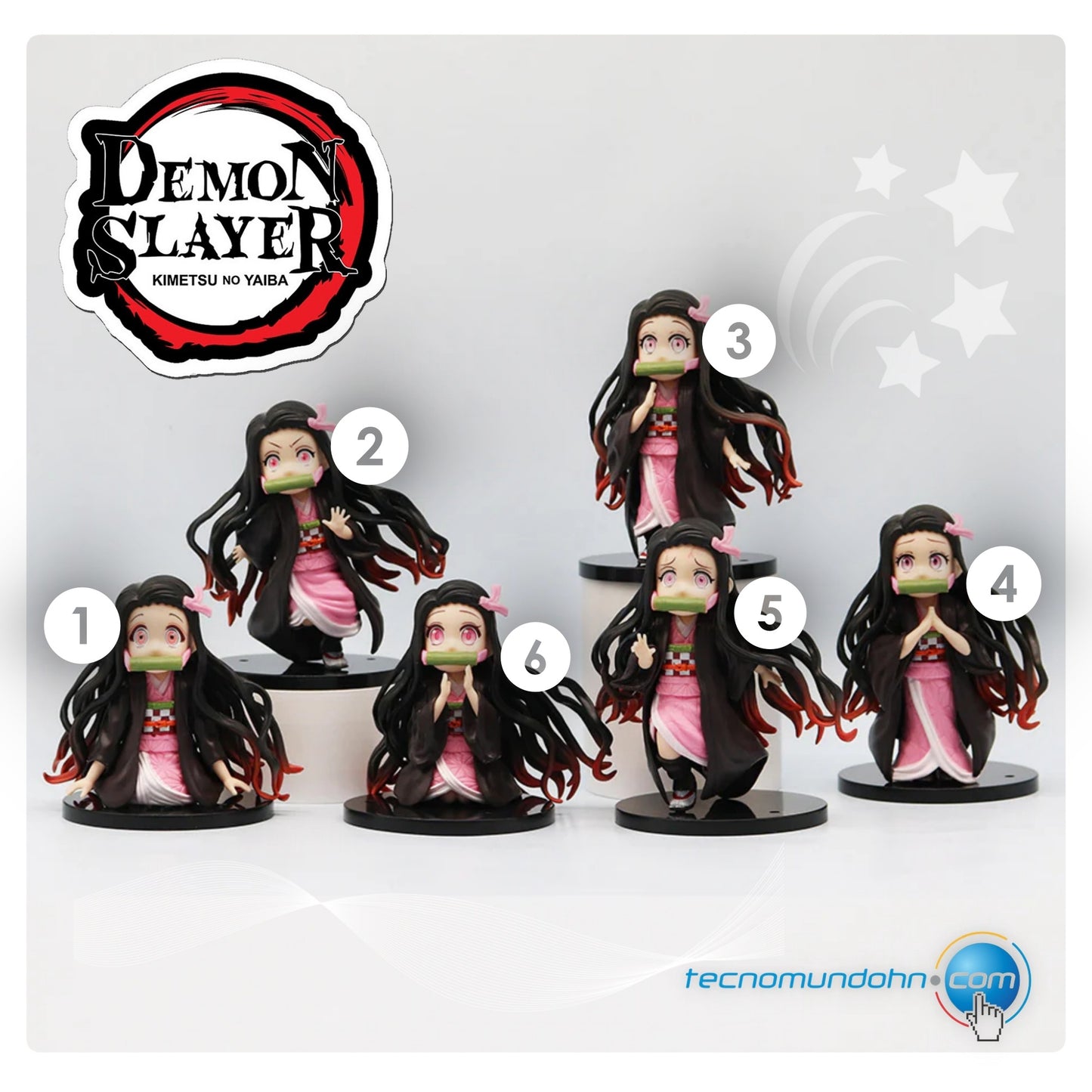 Figuras Nezuko Demon Slayer