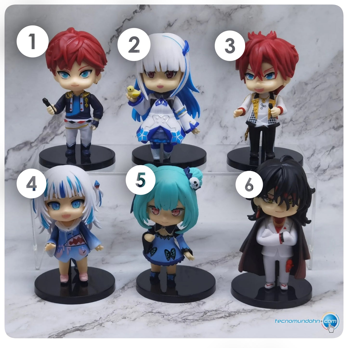 Figuras Hololive VTUBER Youtuber