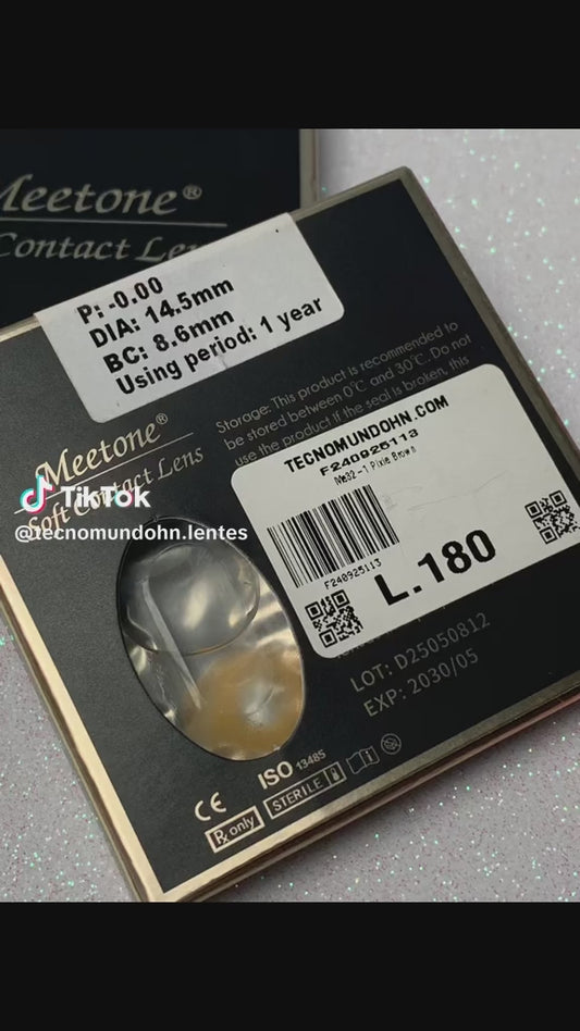 Lente De Contacto Me32-1 Pixie Brown